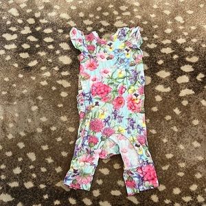 Posh peanut short sleeve onesie